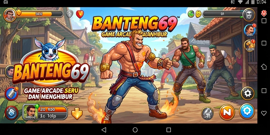 Screenshot gameplay BANTENG69 menampilkan aksi yang mendebarkan.