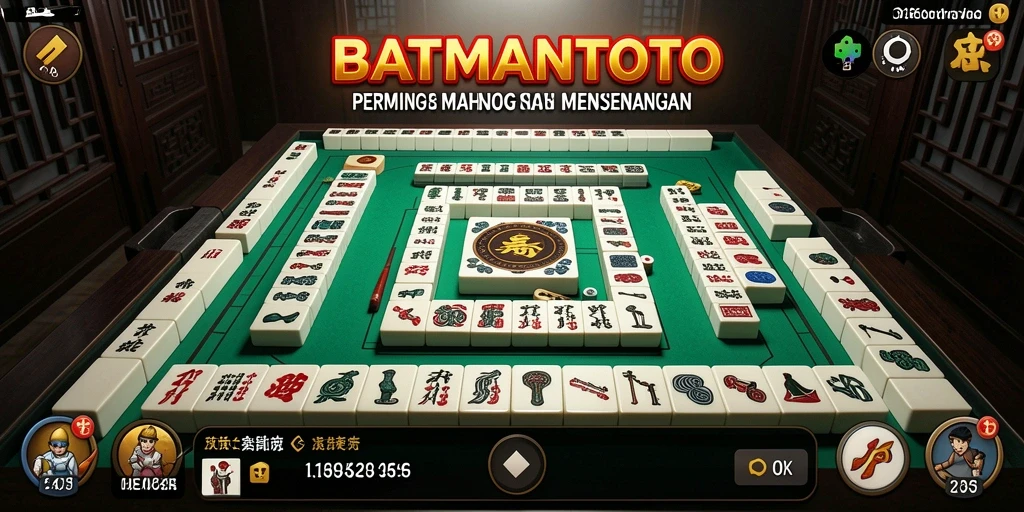 Tampilan gameplay seru di BATMANTOTO dengan grafis Mahjong yang menawan.