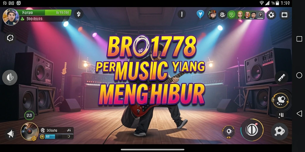 Tampilan gameplay BRO178 yang penuh warna dan interaktif.