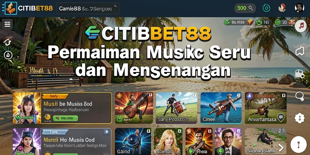 Tampilan gameplay CITIBET88 yang penuh warna dan interaktif.