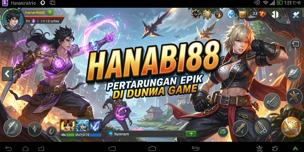Tampilan menakjubkan dari pertarungan di HANABI88.