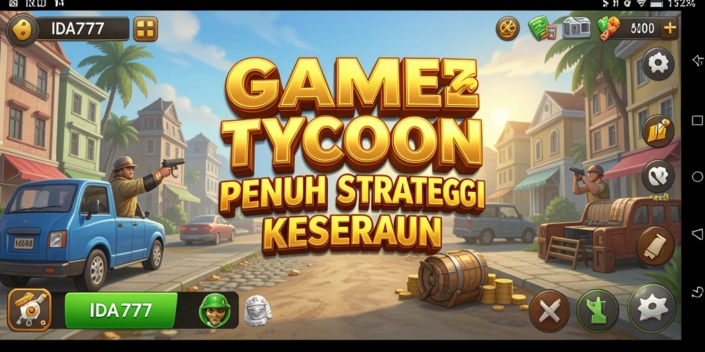Tampilan gameplay seru di <strong>IDA777</strong> saat mengelola bisnis Tycoon.