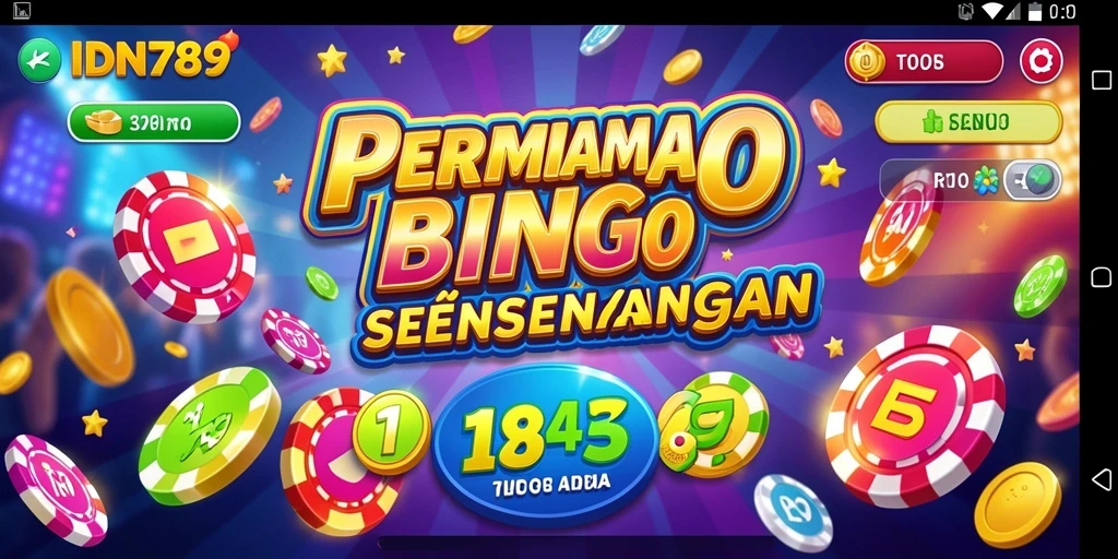 Tampilan gameplay seru dari IDN789 Bingo.