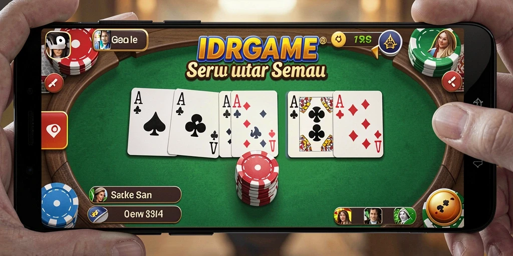 Tampilan gameplay seru dalam IDRGAME yang mengasyikkan.
