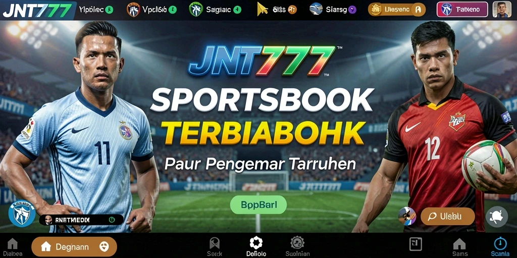 Tampilan gameplay menarik dari aplikasi Sportsbook JNT777.