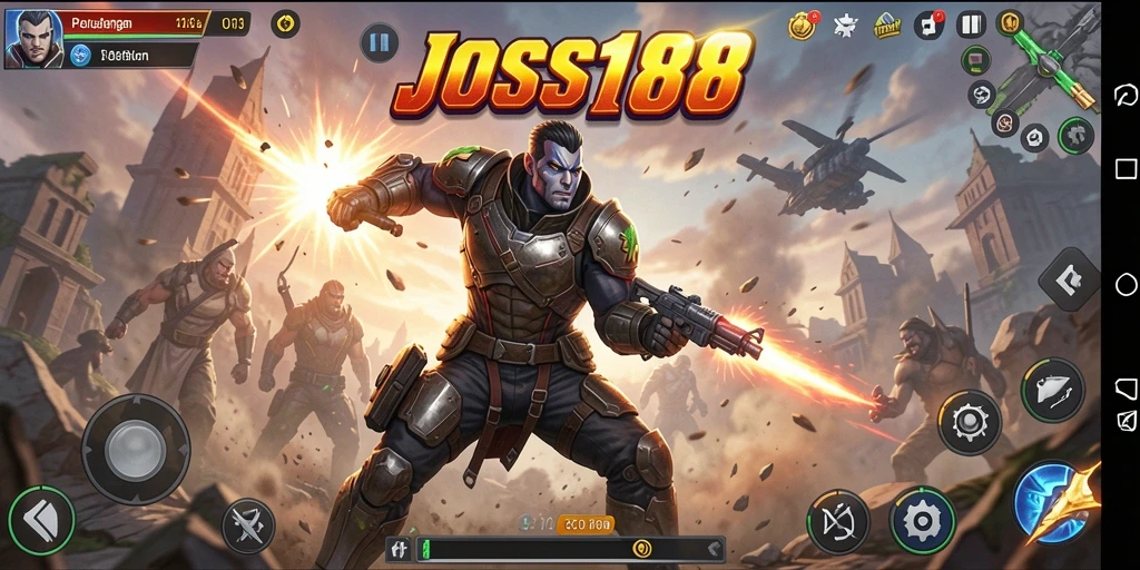 Screenshot gameplay <strong>JOSS188</strong> dengan aksi seru yang menggugah adrenalin.