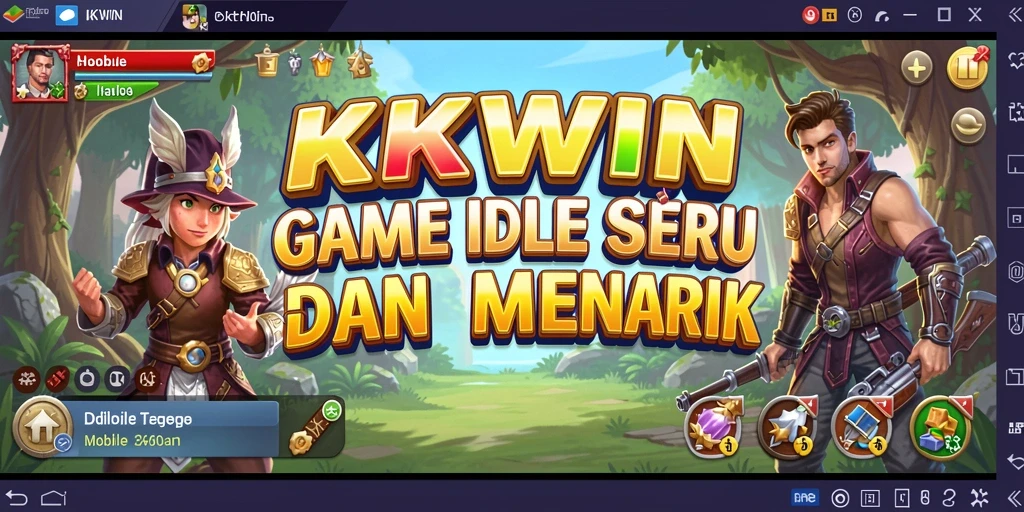 Tampilan gameplay KKWIN yang menarik dan mengasyikkan.