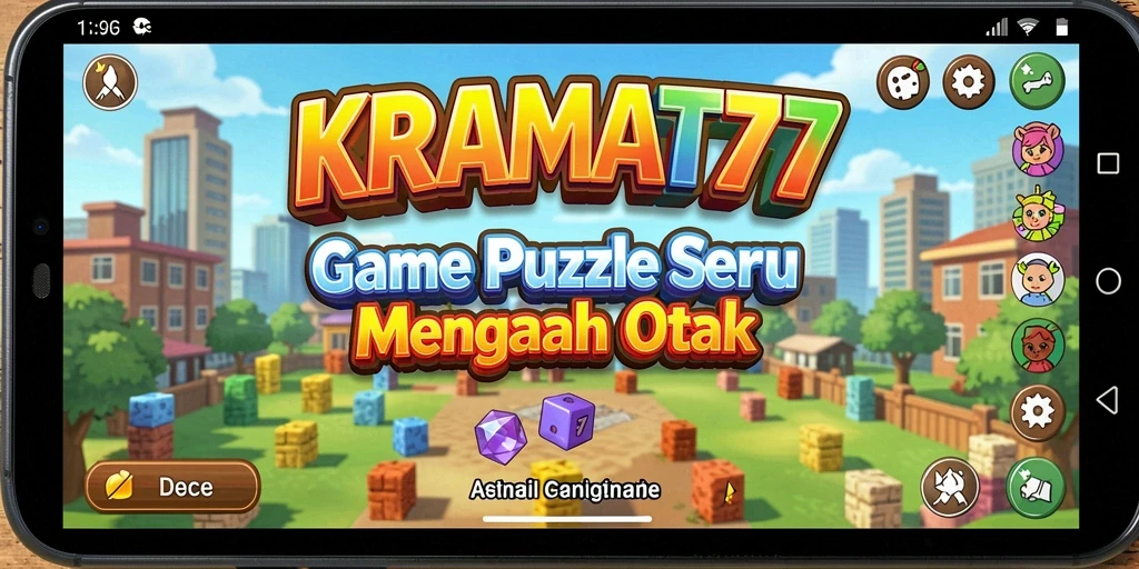 Tampilan gameplay seru dan menantang dari KRAMAT77.