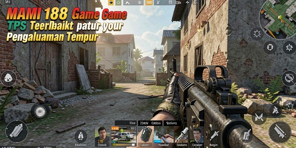 Tampilan gameplay menarik dari MAMI188 yang penuh aksi TPS.