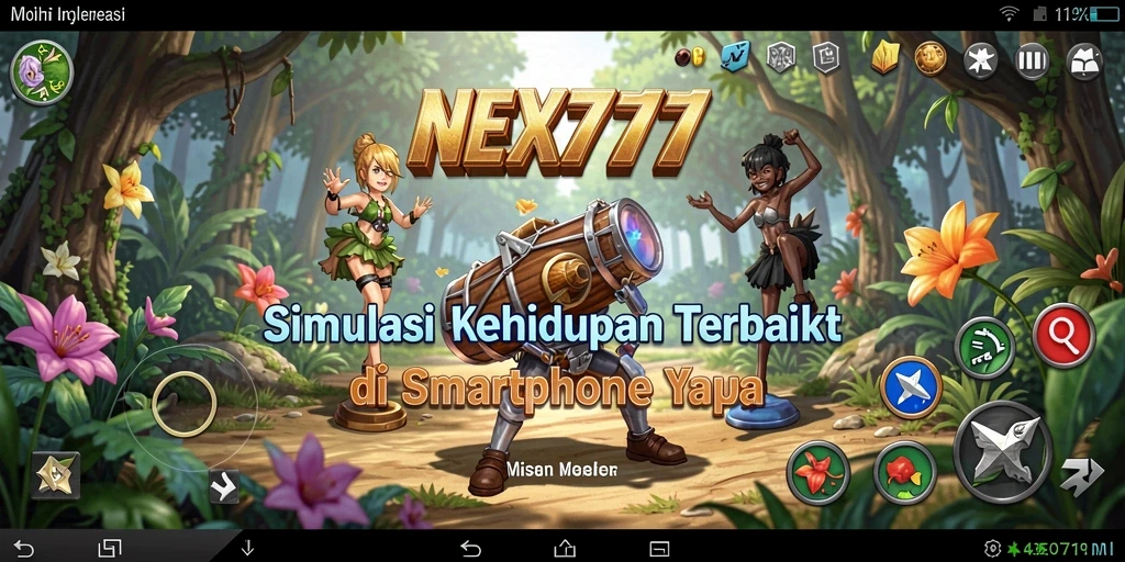 Tampilan gameplay NEX777 yang menakjubkan dan interaktif.