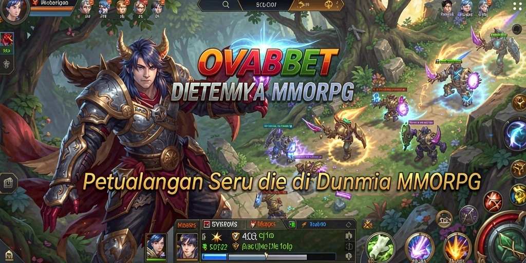 Tampilan menarik dari gameplay <strong>OVABET</strong> di dunia MMORPG.