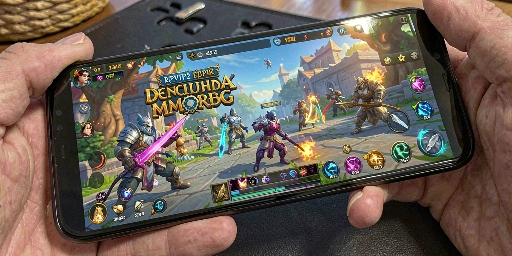Tampilan gameplay RPVIP2 yang mendebarkan dan penuh aksi MMORPG.