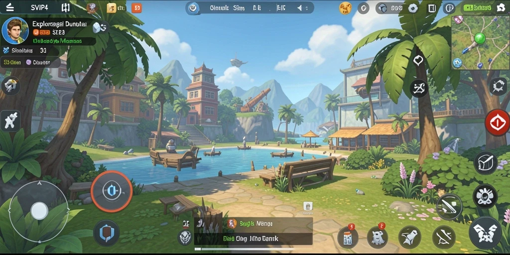 Tampilan dinamis gameplay SVIP4 yang mengasyikkan dan interaktif.