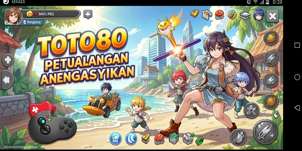 Gameplay menarik dalam dunia Anime TOTO80 dengan karakter yang berwarna.