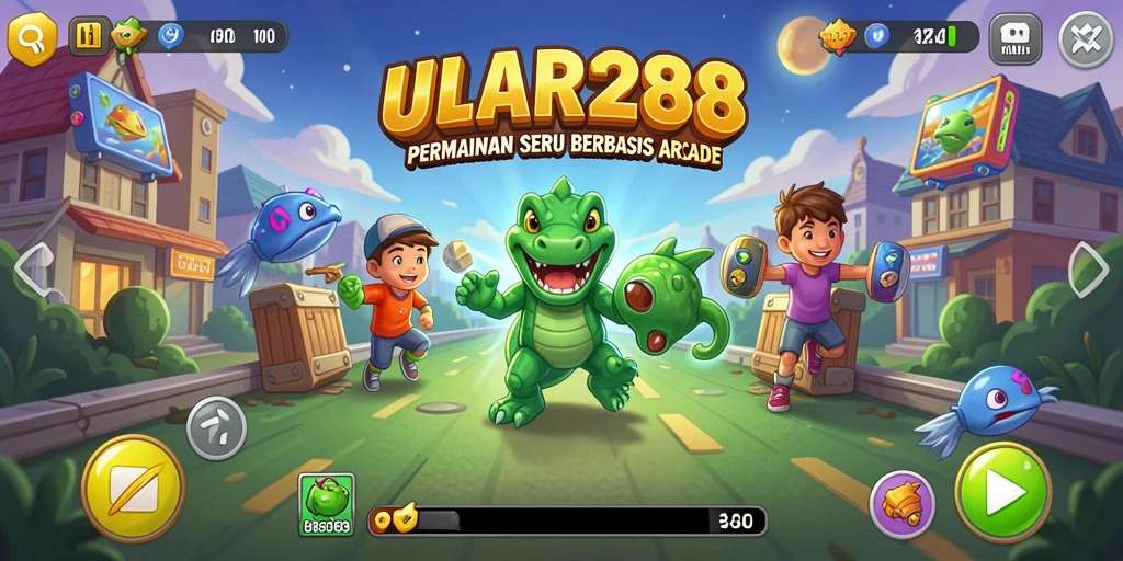 Tampilan gameplay ULAR288 yang menarik dan seru saat dimainkan.
